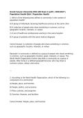 Grand Canyon University NSG 440 Exam 2 &lpar;pdf&rpar; &vert; 2026&sol;2027 &vert; Population Health Q&A &vert; Population Health