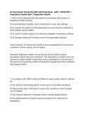 Grand Canyon University NSG 440 Exam 1&comma; Exam 2 & Final Exam &lpar;pdf&rpar; &vert; 2026&sol;2027 &vert; Population Health Q&A &vert; Population Health