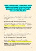 HESI Leadership & Management Exam Practice Test Banks 1&comma; 2 and&comma; 3 with 690 Questions and Correct Answers with Rationales&sol; HESI Leadership Exam Prep Test Bank Latest 2026-2027 Bundle