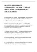 MN DENTAL JURISPRUDENCE&NewLine;COMPREHENSIVE TEST BANK COMPLETE&NewLine;QUESTIONS AND ANSWERS PRACTICE&NewLine;SOLUTION VERIFIED