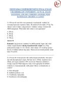 NRNP 6566 COMPREHENSIVE FINAL EXAM 2026 &sol; 2027  CHAMBERLAIN UNIVERSITY QUESTIONS AND 100&percnt; VERIFIED ANSWERS WITH RATIONALES GRADED A&plus; LATEST