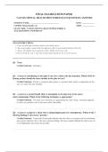 VATI RN MENTAL HEALTH PROCTORED EXAM 2026 COMPLETE EXAM QUESTIONS AND ANSWERS 100&percnt; VERIFIED A&plus; GRADE ASSURED&excl;&excl;&excl;&excl;&excl; NEW LATEST UPDATE&excl;&excl;&excl;&excl;&excl;