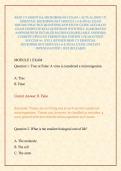 BIOD 171 ESSENTIAL MICROBIOLOGY EXAM &sol; ACTUAL BIOD 171 ESSENTIAL MICROBIOLOGY MODULE 1-6 & FINAL EXAM 2026&sol;2027 PRACTICE QUESTIONS AND STUDY GUIDE ACCURATE EXAM COMPLETE REAL QUESTIONS WITH WELL ELABORATED ANSWERS WITH DETAILED RATIONALES &lpar;RELIABLE ANSWER