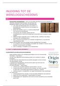 Samenvatting Inleiding tot de Wereldgeschiedenis &vert; Universiteit Gent &vert; 2025&sol;2026 &vert; Wouter Ryckbosch 
