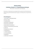Samenvatting Inleiding Arbeids- en Organisatiepsychologie &ndash; Werkmotivatie&comma; Leiderschap & Organisatiegedrag