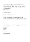 Grand Canyon University HLT 362V Exam 1 &lpar;pdf&rpar; &vert; 2026&sol;2027 &vert; Applied Statistics Q&A &vert; Statistics
