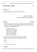 FIN 801 QUIZ 5 &vert; QUESTIONS AND ANSWERS &vert; 2026 UPDATE &vert; 100&percnt; CORRECT - TMU&period;