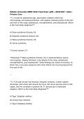 Walden University NRNP 6541 Final Exam &lpar;pdf&rpar; &vert; 2026&sol;2027 &vert; Q&A &vert; Primary Care