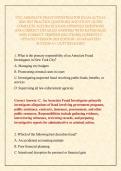 NYC ASSOCIATE FRAUD INVESTIGATOR EXAM ACTUAL 2026&sol;2027 PRACTICE QUESTIONS AND STUDY GUIDE COMPLETE ACCURATE EXAM APPROVED QUESTIONS AND CORRECT DETAILED ANSWERS WITH RATIONALES &lpar;100&percnt; CORRECT VERIFIED SOLUTIONS&rpar; CURRENTLY UPDATED VERSION 2026 EDITION &vert;GUAR