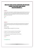 WGU D441 EXAM &vert;ACTUAL QUESTIONS AND DETAILED CORRECT SOLUTIONS &vert;NEW UPDATE 2026&sol;2027&vert;GRADED A&plus;