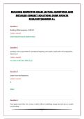 ICC BUILDING INSPECTOR EXAM PACKAGE DEAL &vert;ACTUAL QUESTIONS AND DETAILED CORRECT SOLUTIONS &vert;NEW UPDATE 2026&sol;2027&vert;GRADED A&plus;