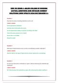 NUR 155 EXAM 4 -GALEN COLLEGE OF NURSING &vert;ACTUAL QUESTIONS AND DETAILED CORRECT SOLUTIONS &vert;NEW UPDATE 2026&sol;2027&vert;GRADED A&plus;