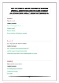 NUR 155 EXAM BUNDLE &lpar;1&comma;2&comma;3&comma;4&rpar;-GALEN COLLEGE OF NURSING &vert;ACTUAL QUESTIONS AND DETAILED CORRECT SOLUTIONS &vert;NEW UPDATE 2026&sol;2027&vert;GRADED A 