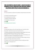 NSG 3450 MENTAL HEALTH EXAM BUNDLE -GALEN COLLEGE OF NURSING &vert;ACTUAL QUESTIONS AND DETAILED CORRECT SOLUTIONS &vert;NEW UPDATE 2026&sol;2027&vert;GRADED A 