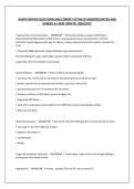 AANP&vert;VERIFIED QUESTIONS AND CORRECT DETAILED ANSWERS&vert;RATED AND GRADED A&plus; NEW UPDATE&vert; 2026&sol;2027