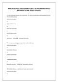 AANP FNP&vert;VERIFIED QUESTIONS AND CORRECT DETAILED ANSWERS&vert;RATED AND GRADED A&plus; NEW UPDATE&vert; 2026&sol;2027