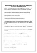 AANP FNP&vert;VERIFIED QUESTIONS AND CORRECT DETAILED ANSWERS&vert;RATED AND GRADED A&plus; NEW UPDATE&vert; 2026&sol;2027