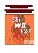 ECGs Made Easy&comma; 7th Edition &vert; Barbara J&period; Aehlert &colon; Chapter-by-Chapter Test Bank&semi; Verified Practice Questions & Accurate Answer Guide