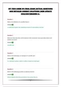 IVY TECH CHEM 101 FINAL EXAM &vert;ACTUAL QUESTIONS AND DETAILED CORRECT SOLUTIONS &vert;NEW UPDATE 2026&sol;2027&vert;GRADED A&plus;