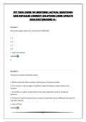 IVY TECH CHEM 101 MIDTERM &vert;ACTUAL QUESTIONS AND DETAILED CORRECT SOLUTIONS &vert;NEW UPDATE 2026&sol;2027&vert;GRADED A&plus;