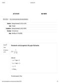 MAT 101 Exam 4&vert; Questions and answers &vert; With complete solution&vert; Updated &vert; RATED A&plus; &vert; 100&percnt; CORRECT &vert; Straighterline&NewLine;