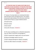 ATI PEDIATRIC EXAM TEST BANK &lpar;EVERYTHING ON ATI &NewLine;PEDIATRICS IN ONE DOCUMENT&rpar;&sol; ATI PEDIATRIC PROCTORED &NewLine;PRACTICE EXAM NEWEST VERSION 2026&sol;2027 ACTUAL EXAM &NewLine;COMPLETE 400 QUESTIONS AND CORRECT &NewLine;ANSWERS&vert;ALREADY GRADED A&plus;&vert;&vert;BRAND NEW&excl;&excl;&vert;&vert; SURE &NewLine;PASS&excl;&excl;&excl;