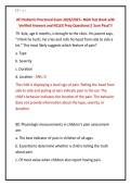 ATI Pediatric Proctored Exam 2026&sol;2027&ndash; NGN Test Bank with &NewLine;Verified Answers and NCLEX Prep Questions&vert;&vert; Sure Pass&excl;&excl;&excl;