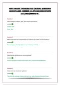 APHY 102 IVY TECH FULL PREP &vert;ACTUAL QUESTIONS AND DETAILED CORRECT SOLUTIONS &vert;NEW UPDATE 2026&sol;2027&vert;GRADED A&plus;