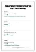 INTUIT BOOKKEEPING CERTIFICATION EXAM &vert;ACTUAL QUESTIONS AND DETAILED CORRECT SOLUTIONS &vert;NEW UPDATE 2026&sol;2027&vert;GRADED A&plus;