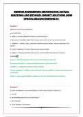 GMETRIX BOOKKEEPING CERTIFICATION &vert;ACTUAL QUESTIONS AND DETAILED CORRECT SOLUTIONS &vert;NEW UPDATE 2026&sol;2027&vert;GRADED A&plus;