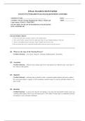 NCLEX PN FUNDAMENTALS  EXAM 2026 COMPLETE EXAM QUESTIONS AND ANSWERS 100&percnt; VERIFIED A&plus; GRADE ASSURED&excl;&excl;&excl;&excl;&excl; NEW LATEST UPDATE&excl;&excl;&excl;&excl;&excl;