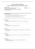 NCLEX PN PHARMACOLOGY EXAM 2026 COMPLETE EXAM QUESTIONS AND ANSWERS 100&percnt; VERIFIED A&plus; GRADE ASSURED&excl;&excl;&excl;&excl;&excl; NEW LATEST UPDATE&excl;&excl;&excl;&excl;&excl;