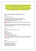 WGU C722 ProjeCt ManaGeMent objeCtive assessMent aCtUal&NewLine;exaM &ndash; Western Governors University &lpar;WGU&rpar; &ndash; 2026&sol;2027&NewLine;aCadeMiC year &ndash; verified QUestions and ansWers for bUsiness&NewLine;and it ManaGeMent stUdents &vert; &vert; verified by exPerts 