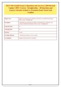 MAT 101 GRADED EXAM 2 &vert; QUESTIONS AND ANSWERS &vert; 2026 REVISED UPDATE &vert; 100&percnt; CORRECT &ndash; STRAIGHTLINE 