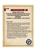 Barkley ENP-C Exam 2026&ndash;2027&colon; 250 Practice Questions with Answers & Rationales&NewLine;Graded A&plus; &vert; 2026 Update &vert; 100&percnt; Correct&NewLine;