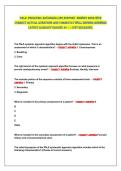 &NewLine;PALS- PediAtric AdvAnced Life SuPPort neweSt 2026 witH&NewLine;correct ActuAL QueStionS And correctLY weLL defined AnSwerS&NewLine;LAteSt ALreAdY GrAded A&plus; &vert;&vert; JuSt reLeASed&period; 