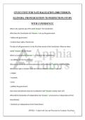 CIVICS TEST FOR NATURALIZATION &lpar;2008 VERSION&comma; ILLINOIS&rpar; &vert; FROM QUESTION TO PERFECTION&vert; STUDY WITH CONFIDENCE&excl;