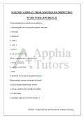 244 STUDY GUIDE &num;7 &vert; FROM QUESTION TO PERFECTION&vert; STUDY WITH CONFIDENCE&excl;