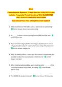 BICSI &NewLine;Comprehensive Resource To Help You Ace 2026-2027 Exams &NewLine;Includes Frequently Tested Questions With ELABORATED &NewLine;100&percnt; Correct COMPLETE SOLUTIONS &NewLine;Guaranteed Pass First Attempt&excl;&excl; Current Update&excl;&excl; 
