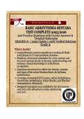BASIC ARRHYTHMIA SENTARA TEST COMPLETE STUDY GUIDE 2025&sol;2026&NewLine;300 Practice Questions with Correct Answers & Detailed Rationales &vert; GRADED A&plus; &vert; 2026 Update &vert; 100&percnt; Verified Solutions&NewLine;&NewLine;