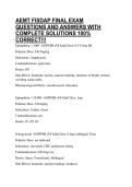AEMT FISDAP FINAL EXAM QUESTIONS AND ANSWERS WITH COMPLETE SOLUTIONS 100&percnt; CORRECT&excl;&excl;&excl;