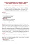 Florida General Standards &lpar;Core&rpar; Commercial Applicator Exam 2026-2027 QUESTIONS AND ANSWERS&NewLine;ALREADY GRADED A&plus;&period; 100&percnt; Verified Solutions &vert; Updated Per Latest FDACS Guidelines &vert; Graded A&plus;