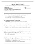 NGN 6002 ADVANCED PHARMACOLOGY EXAM 2026 169&plus; COMPLETE EXAM QUESTIONS AND ANSWERS 100&percnt; VERIFIED A&plus; GRADE ASSURED&excl;&excl;&excl;&excl;&excl; NEW LATEST UPDATE&excl;&excl;&excl;&excl;&excl;