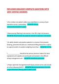 NIFA EXAM 2026&sol;2027 COMPLETE QUESTIONS WITH 100&percnt; VERIFIED ANSWERS&NewLine;