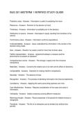 BUS 321 MIDTERM 1 VERIFIED STUDY GUIDE