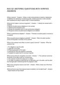 BUS 321 MIDTERM 2 QUESTIONS WITH VERIFIED ANSWERS