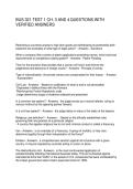 BUS 321 TEST 1 CH&period; 3 AND 4 QUESTIONS WITH VERIFIED ANSWERS