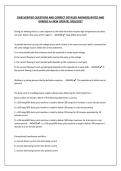 CWB&vert;VERIFIED QUESTIONS AND CORRECT DETAILED ANSWERS&vert;RATED AND GRADED A&plus; NEW UPDATE&vert; 2026&sol;2027
