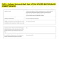 Ch 3 Ivy Software Business & Math Stats ACTUAL UPDATED QUESTIONS AND &NewLine;CORRECT ANSWERS 