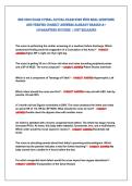 NSG 3600 Exam 2 FiNal actual Exam 2026 with REal QuEStioNS&NewLine;aNd VERiFiEd coRREct aNSwERS alREady GRadEd a&plus;&NewLine;&vert;GuaRaNtEEd SuccESS&vert;&vert; JuSt RElEaSEd 